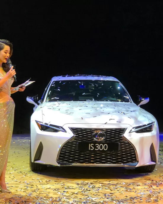A nationwide campaign to launch the brand new Lexus IS F Sport model in Vietnam